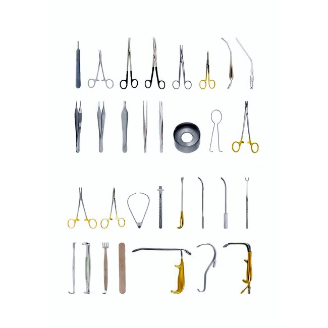 Breast Augmentation Instrument Set For Mamma- Plasty Breast Augmentation Instrument Set For Mamma- Plasty